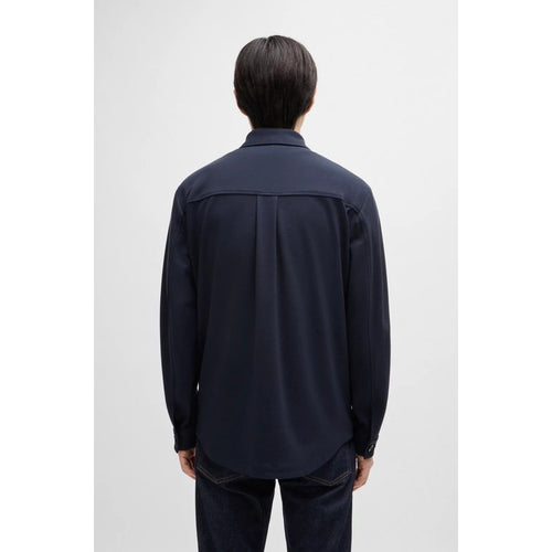 Load image into Gallery viewer, BOSS RELAXED-FIT OVERSHIRT IN STRETCH JERSEY
