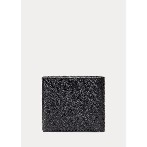 Load image into Gallery viewer, POLO RALPH LAUREN PEBBLED LEATHER BILLFOLD WALLET - Yooto
