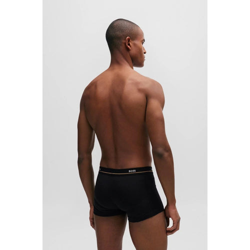 Load image into Gallery viewer, BOSS FIVE-PACK OF STRETCH-COTTON TRUNKS WITH LOGO WAISTBANDS
