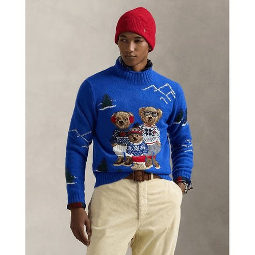 Load image into Gallery viewer, RALPH LAUREN Polo Bear Family Jumper
