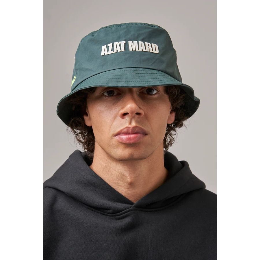 AZAT MARD GREEN AZAT MARD BUCKET HAT