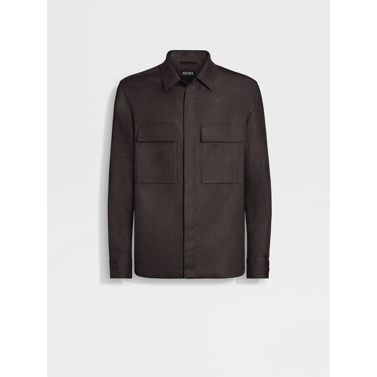 ZEGNA OASI LINO OVERSHIRT