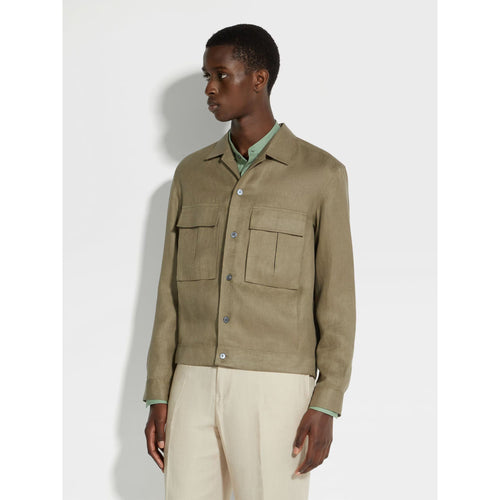 Load image into Gallery viewer, ZEGNA OASI LINO OVERSHIRT
