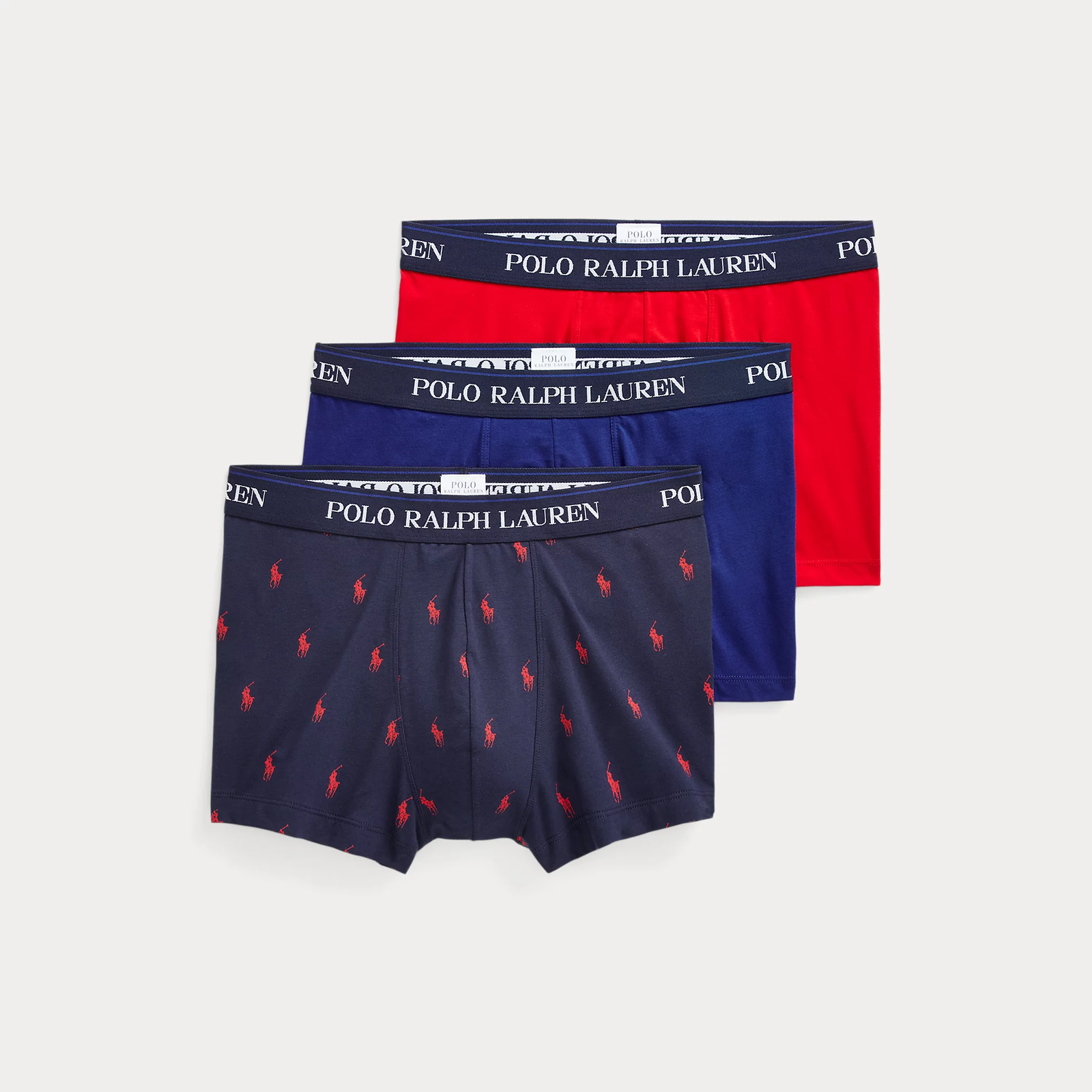 POLO RALPH LAUREN CLASSIC STRETCH COTTON TRUNK 3-PACK