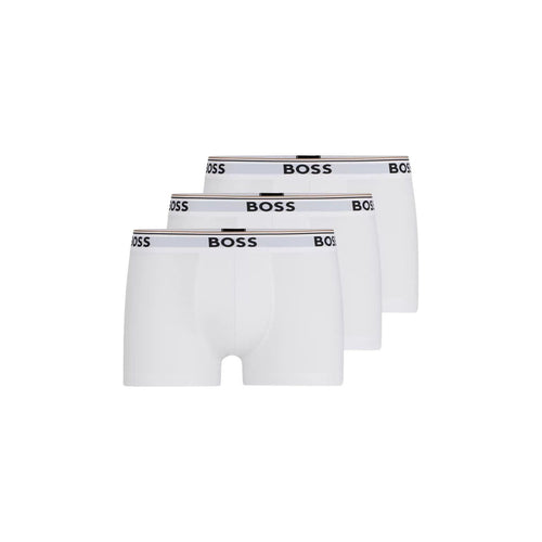 Load image into Gallery viewer, BOSS THREE-PACK OF STRETCH-COTTON TRUNKS WITH LOGO WAISTBANDS
