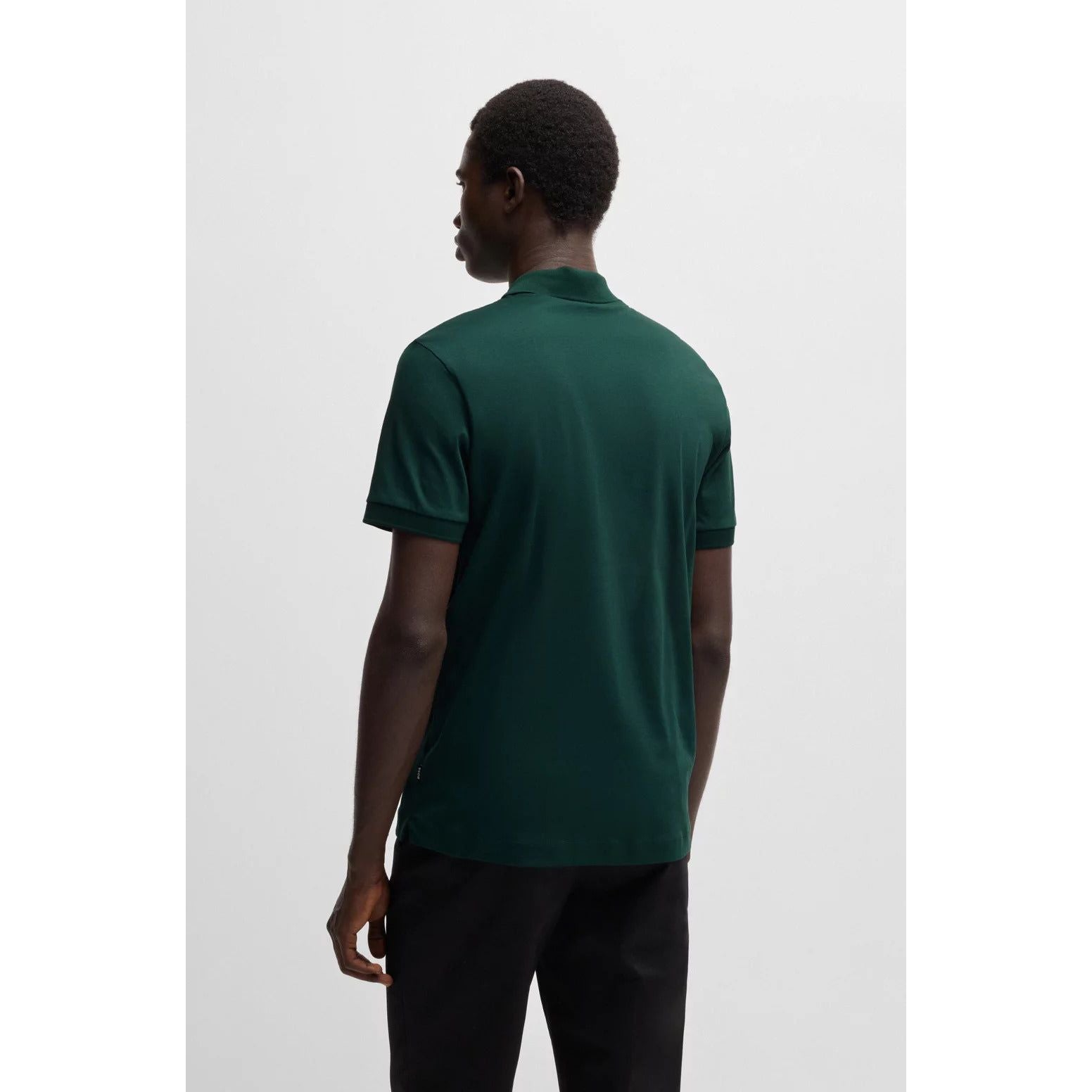 BOSS SLIM-FIT MERCERIZED COTTON POLO SHIRT