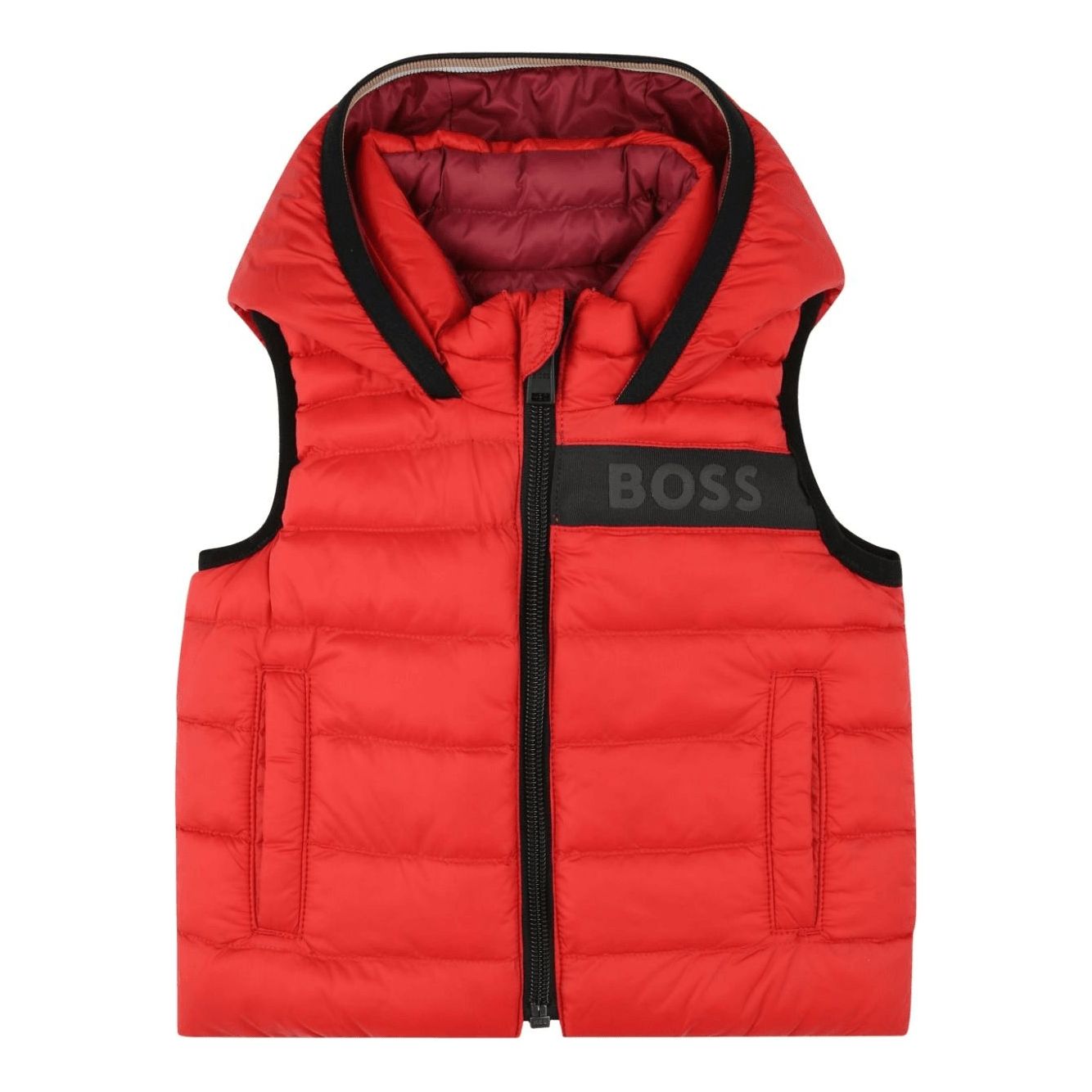 BOSS padded gilet