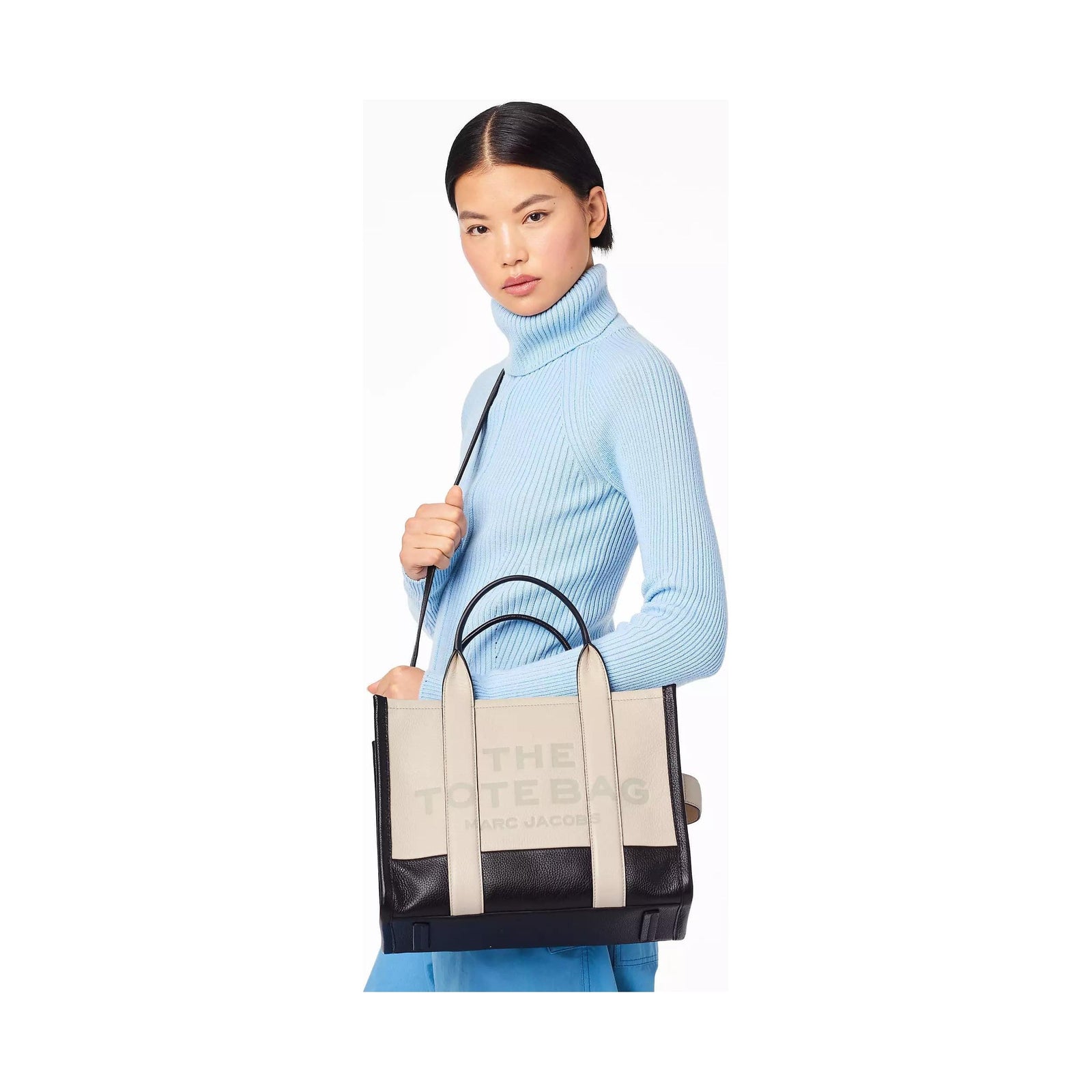 MARC JACOBS THE COLORBLOCK MEDIUM TOTE BAG Yooto