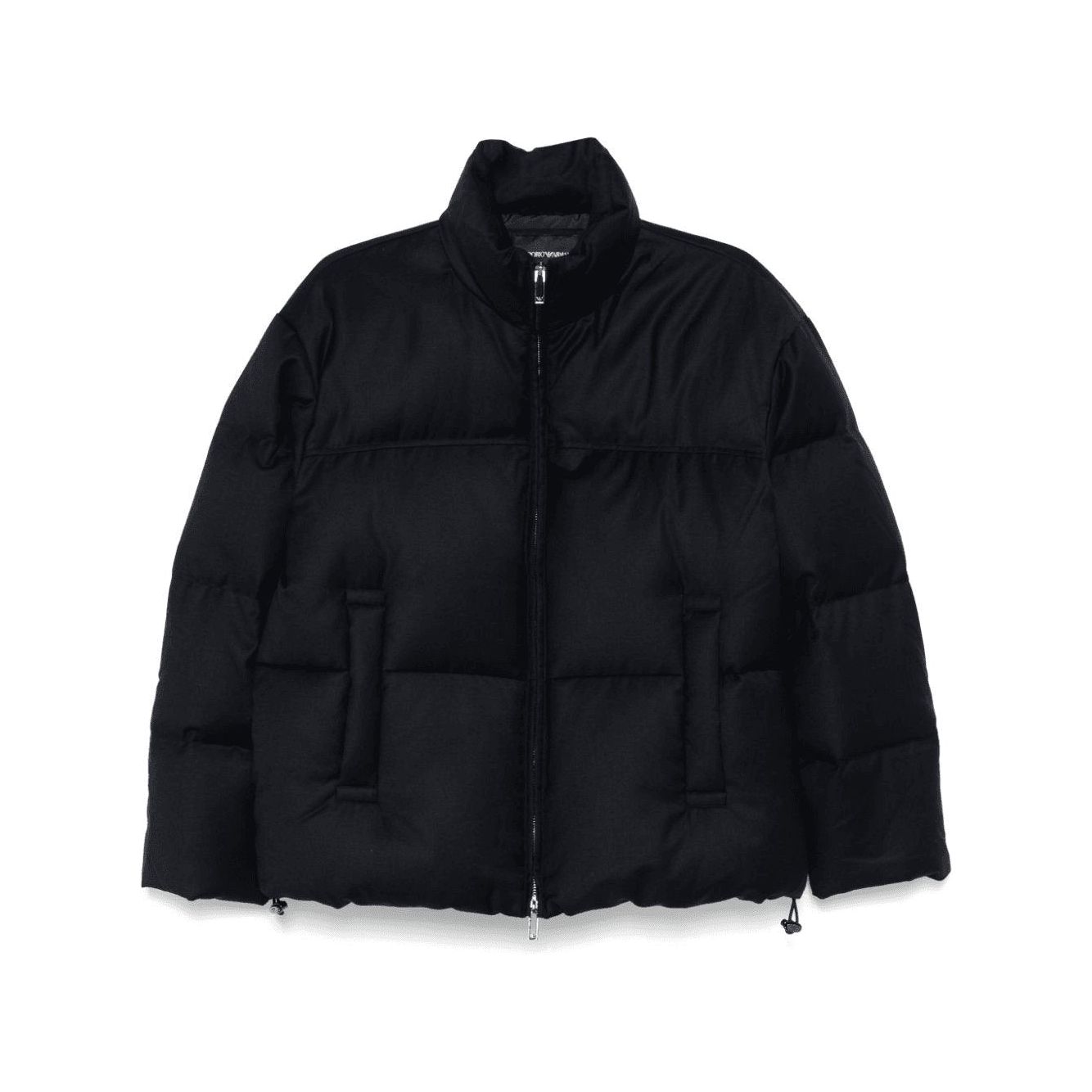 EMPORIO ARMANI funnel-neck jacket