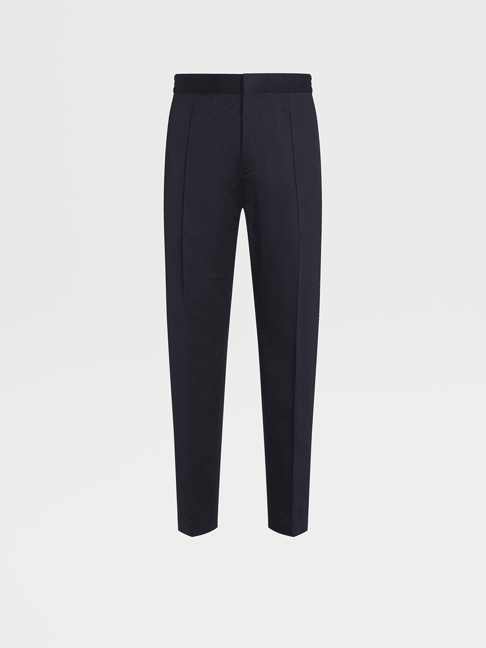 ZEGNA COTTON, LINEN AND SILK PANTS