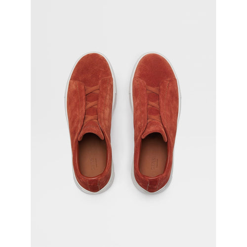 Load image into Gallery viewer, ZEGNA SUEDE TRIPLE STITCH™ LOW TOP SNEAKERS
