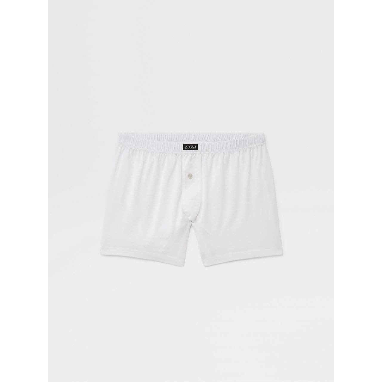 ZEGNA WHITE FILOSCOZIA COTTON BOXER