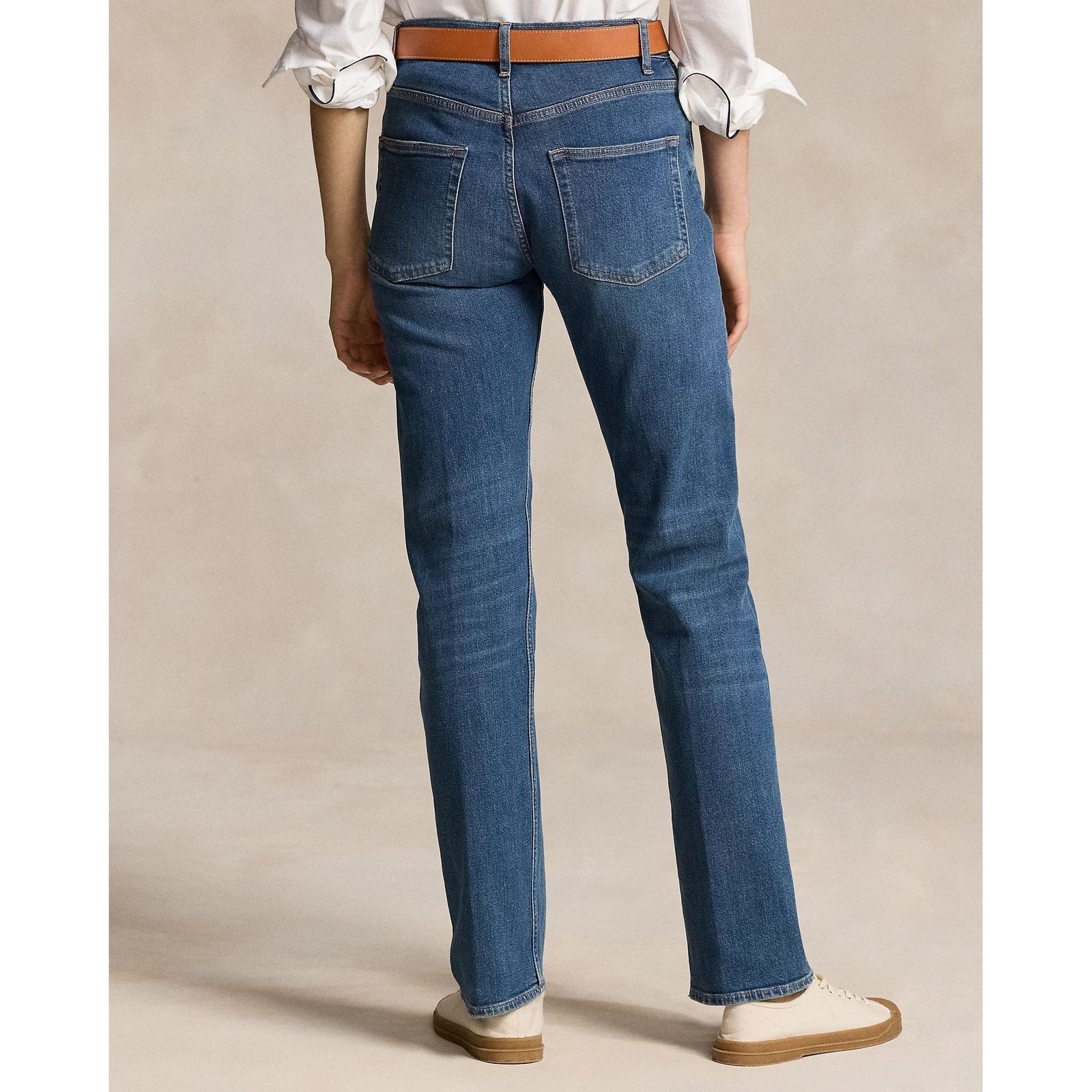 RALPH LAUREN High-Rise Straight Jean