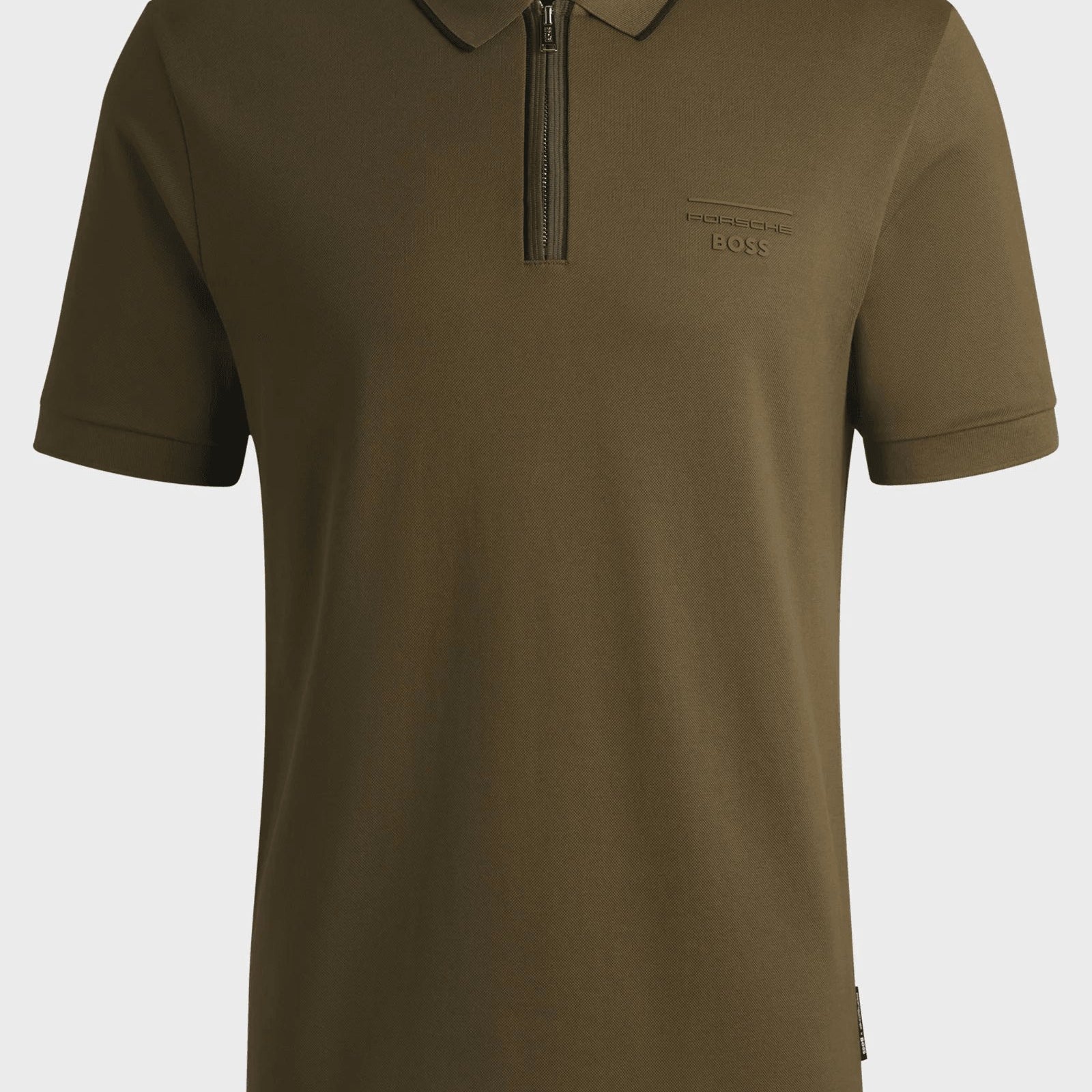 BOSS Porsche x BOSS stretch-cotton polo shirt