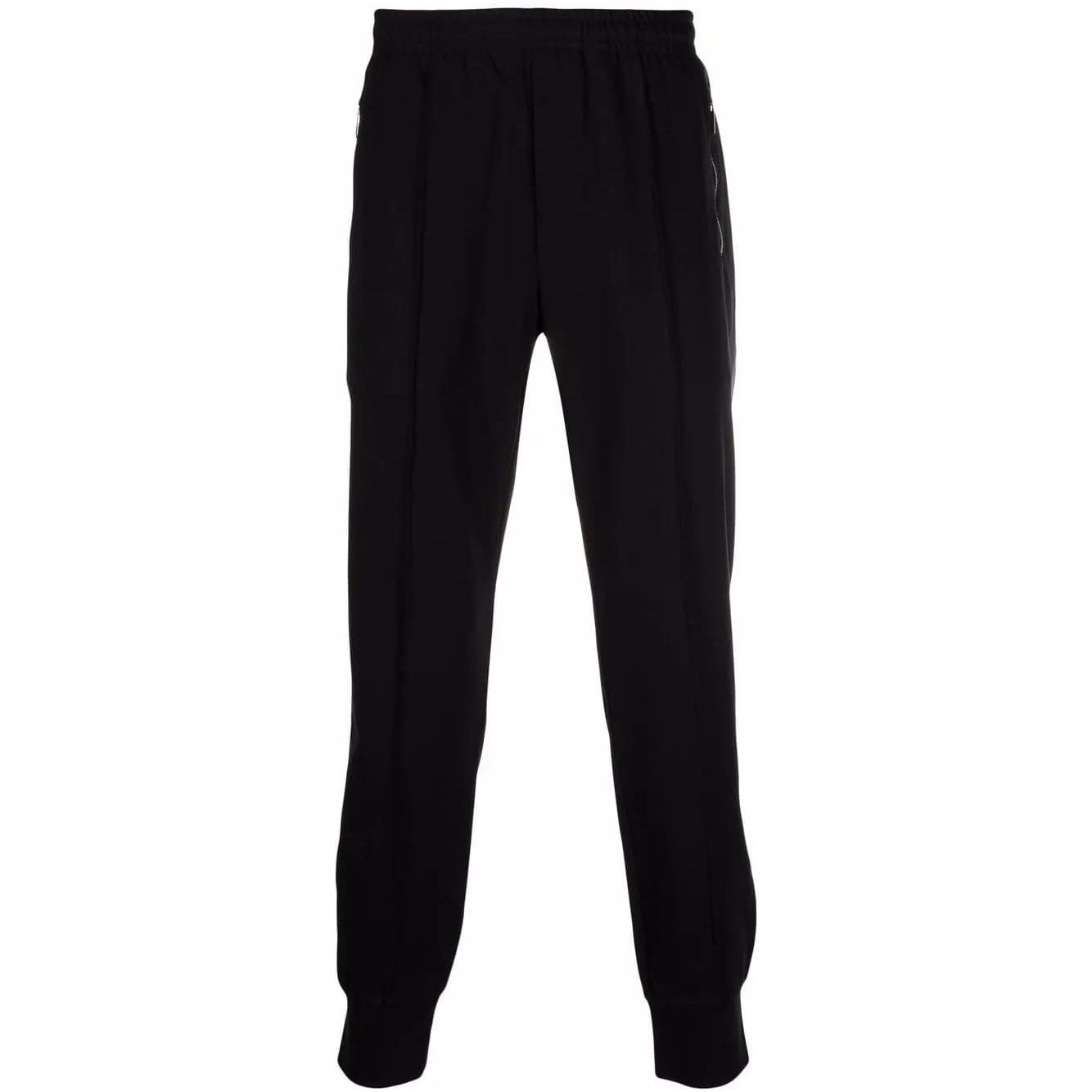 EMPORIO ARMANI side-zip pocket track pants