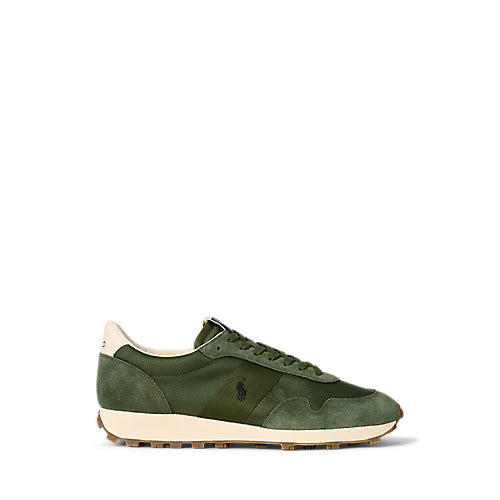 Load image into Gallery viewer, RALPH LAUREN PRL Trail 125 Suede &amp; Oxford Trainer
