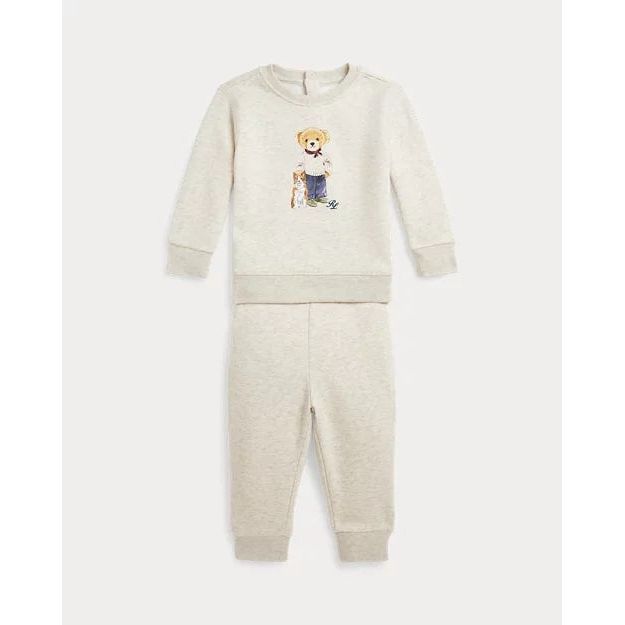 RALPH LAUREN Polo Bear Sweatshirt & Trouser Set