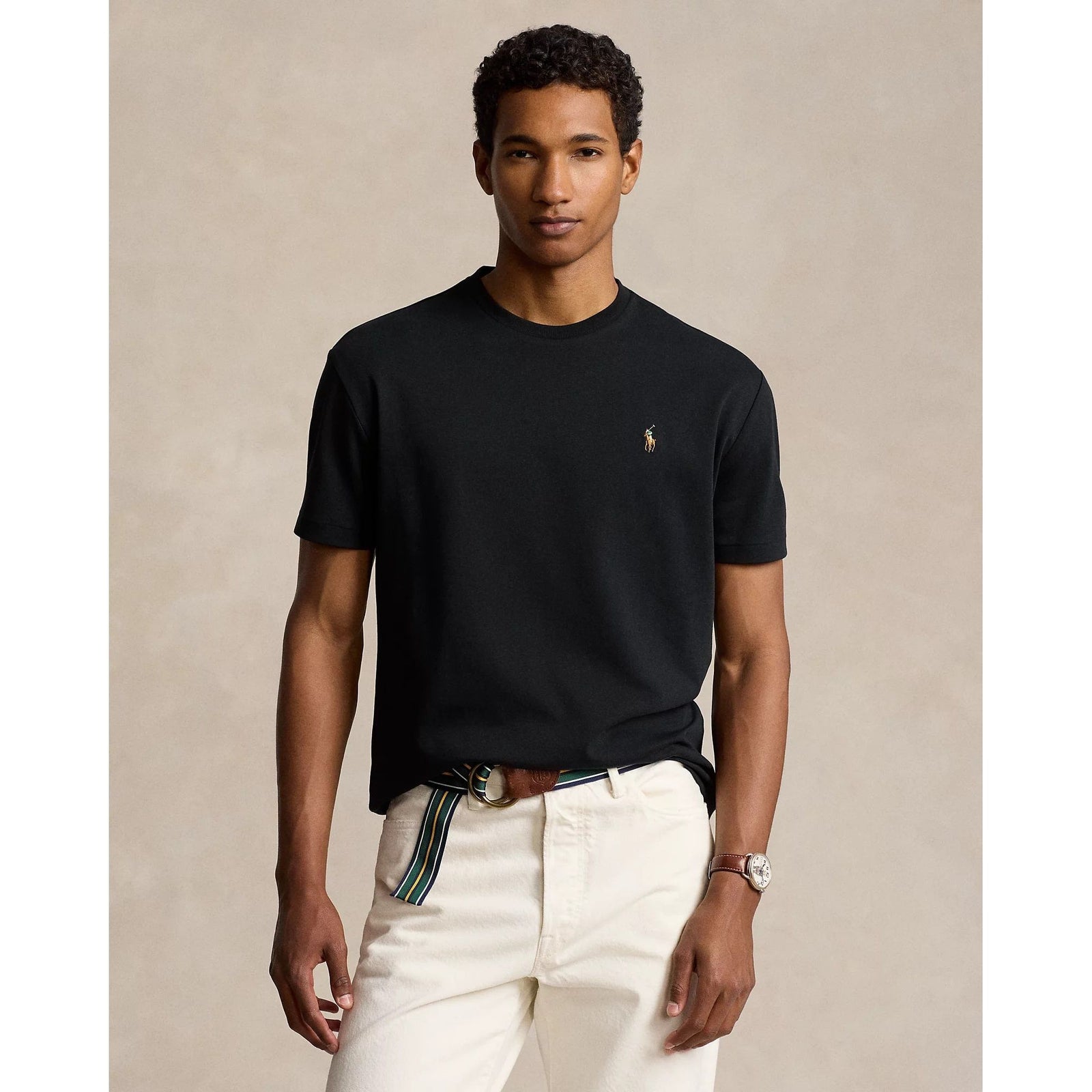 RALPH LAUREN Custom Slim Fit Soft Cotton T-Shirt