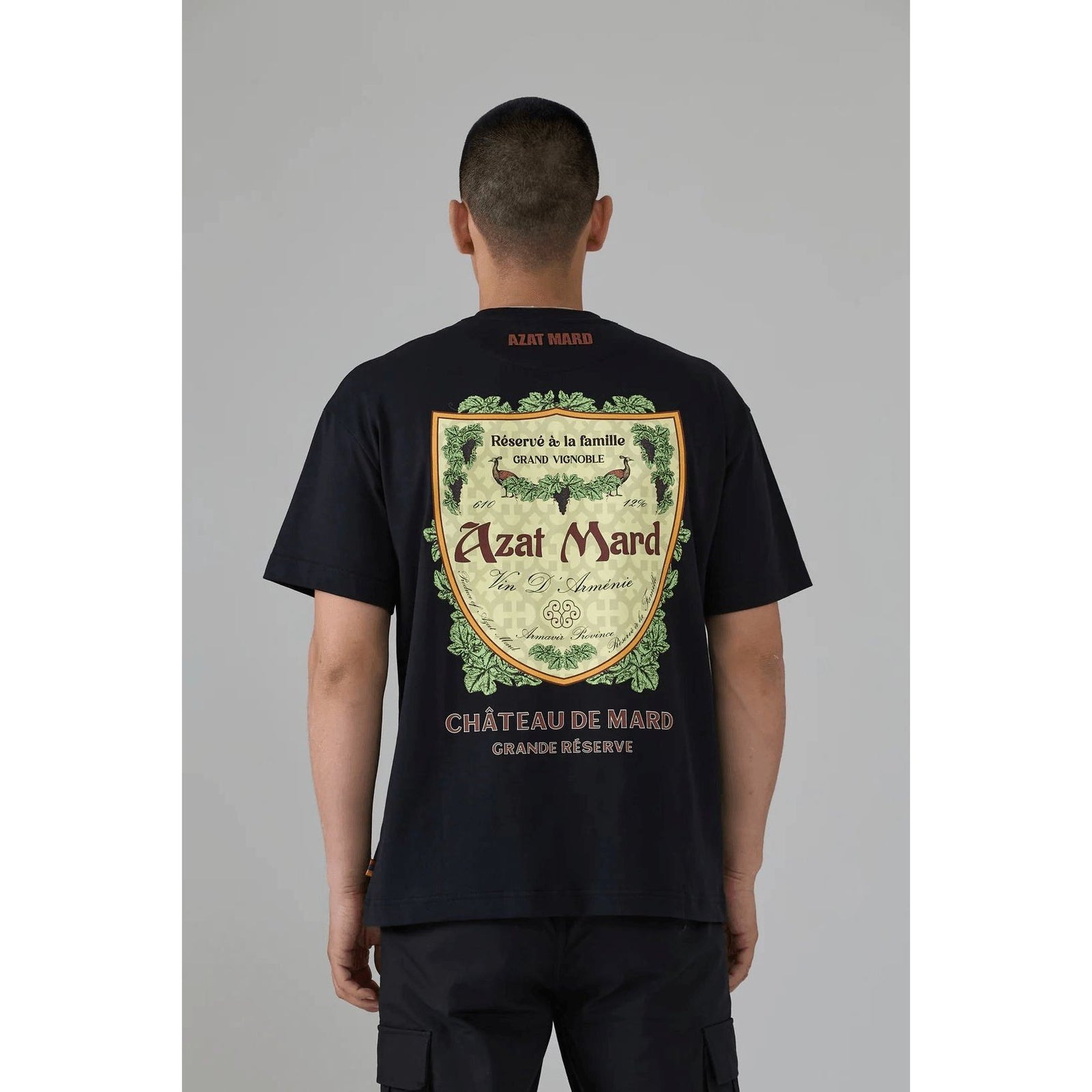 AZAT MARD BLACK CHATEAU DE MARD T-SHIRT