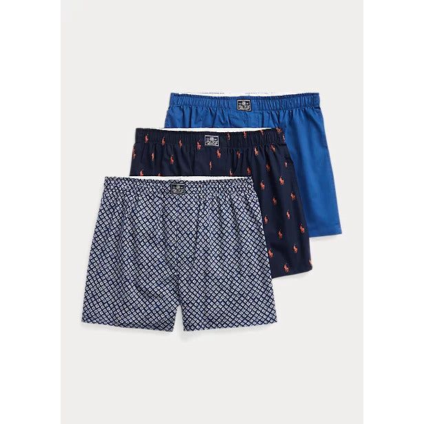 POLO RALPH LAUREN COTTON BOXER 3-PACK - Yooto