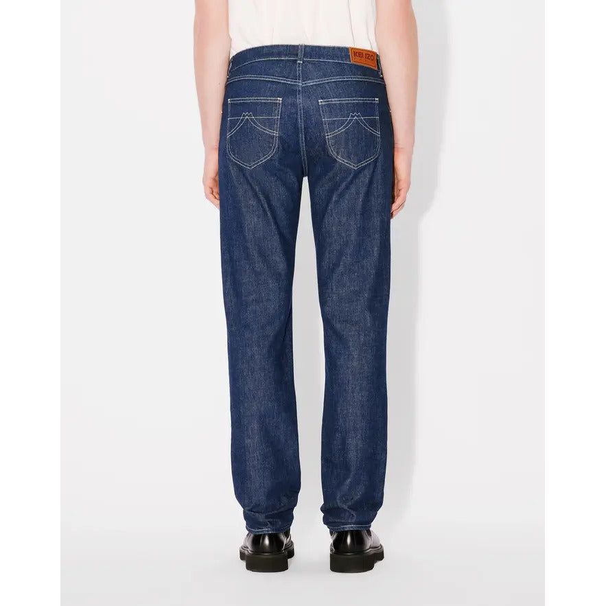 KENZO BARA SLIM STRETCH JEANS IN JAPANESE DENIM