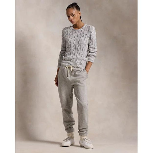 Load image into Gallery viewer, RALPH LAUREN Cable-Knit Ragg Cotton Crewneck Jumper
