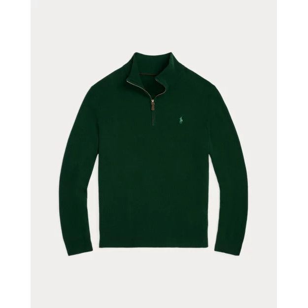 RALPH LAUREN Wool Quarter-Zip Jumper