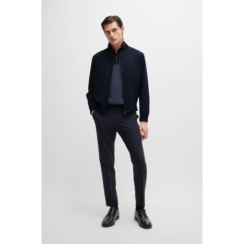 Load image into Gallery viewer, BOSS SLIM-FIT BLOUSON JACKET IN A WOOL BLEND
