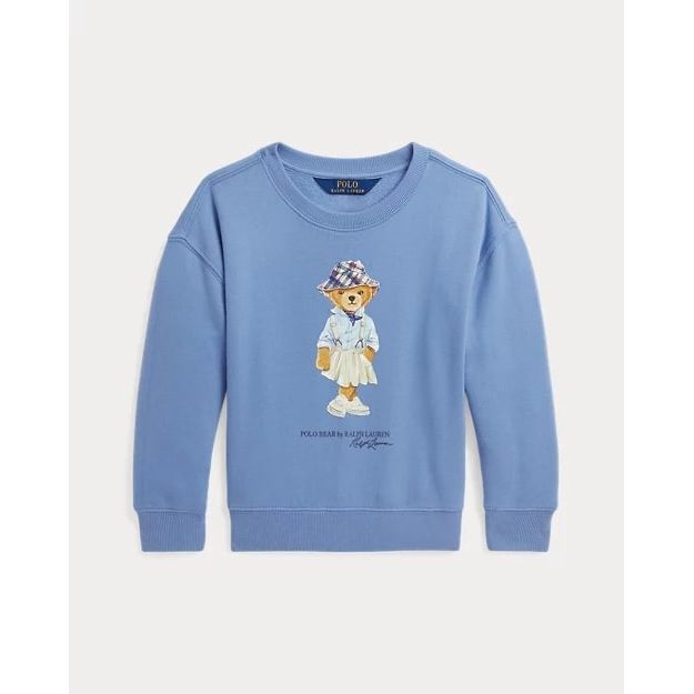 RALPH LAUREN Polo Bear Fleece Boxy Sweatshirt