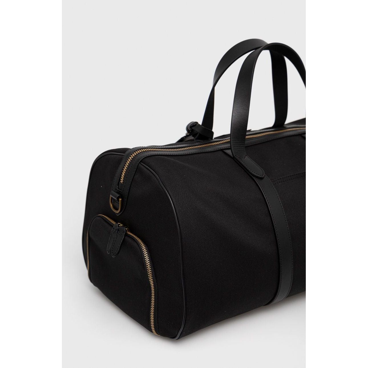 POLO RALPH LAUREN LEATHER-TRIM CANVAS DUFFEL SAVE TO WISHLIST