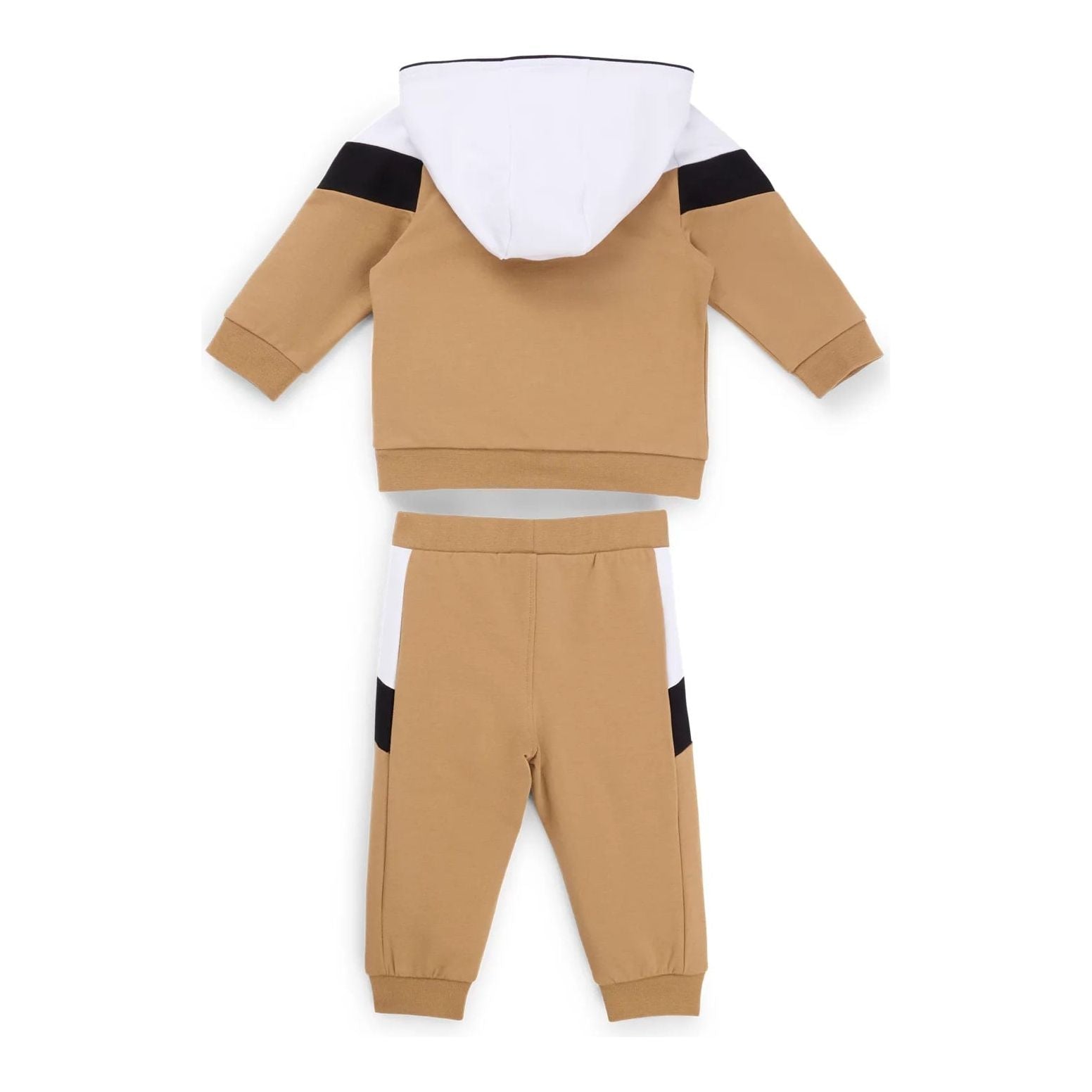 BOSS KIDS BABY TRACKSUIT IN STRETCH COTTON WITH LOGO PRINTS - Yooto