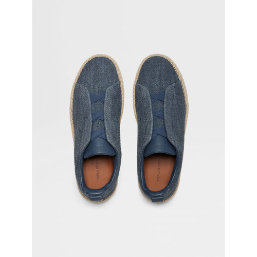 Load image into Gallery viewer, ZEGNA LINEN BLEND TRIPLE STITCH™ ESPADRILLES
