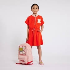 Load image into Gallery viewer, KENZO KIDS RED TIGER LOGO DRESS - Yooto
