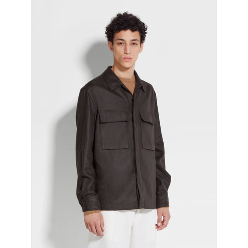 Load image into Gallery viewer, ZEGNA OASI LINO OVERSHIRT
