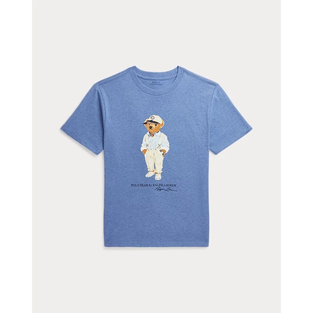 POLO RALPH LAUREN POLO BEAR COTTON JERSEY T-SHIRT