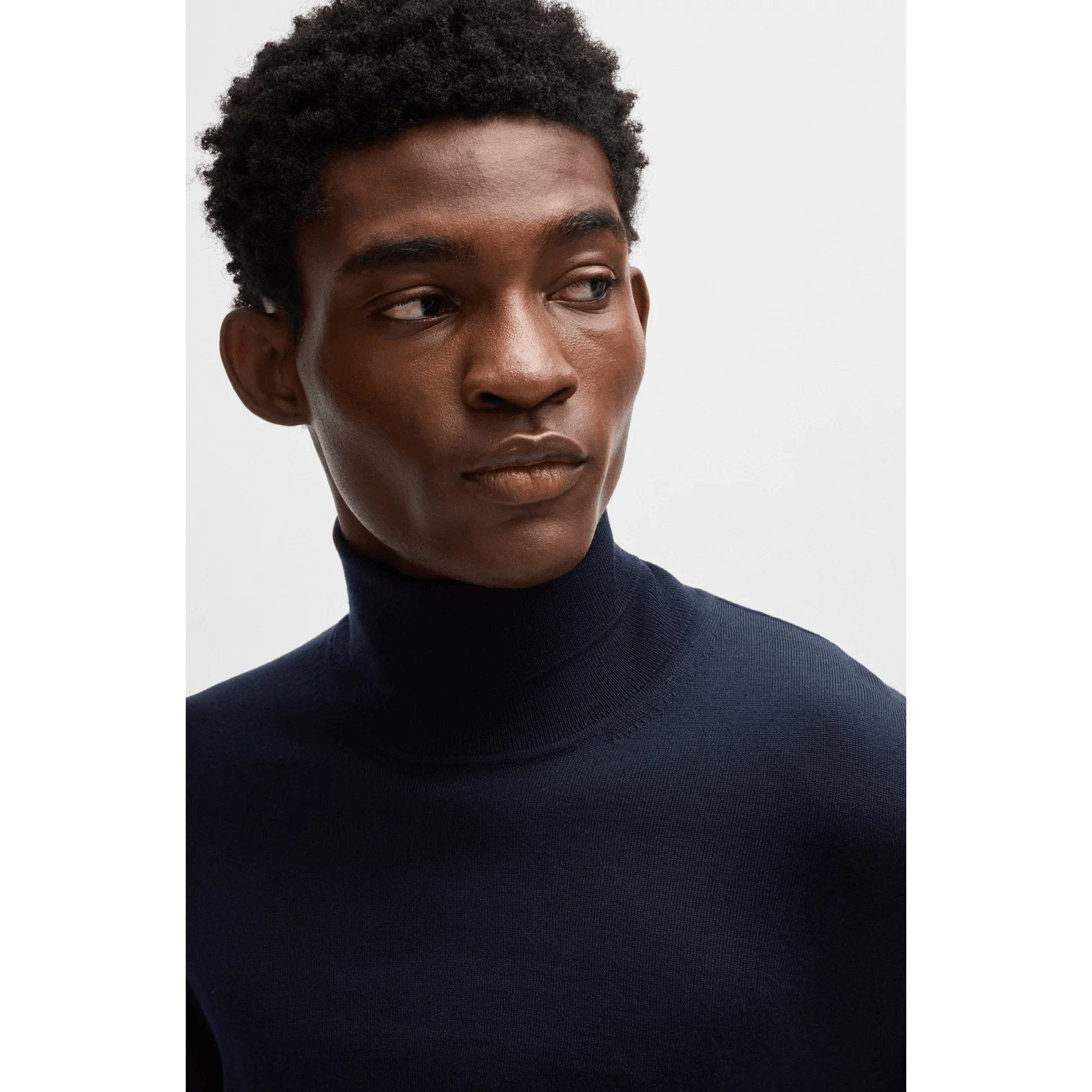 BOSS SLIM-FIT ROLLNECK SWEATER IN MERINO WOOL