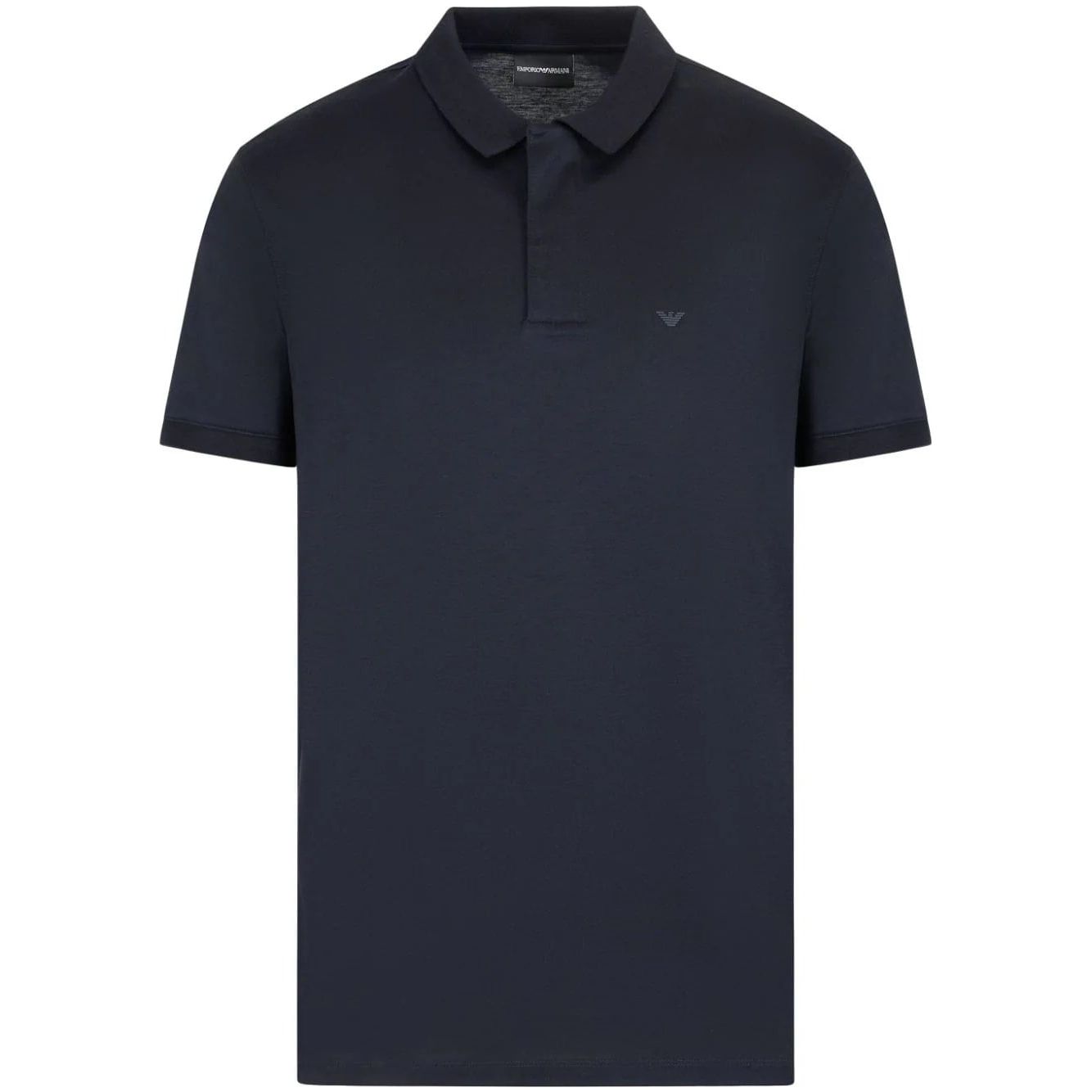 EMPORIO ARMANI rubberised-logo polo shirt