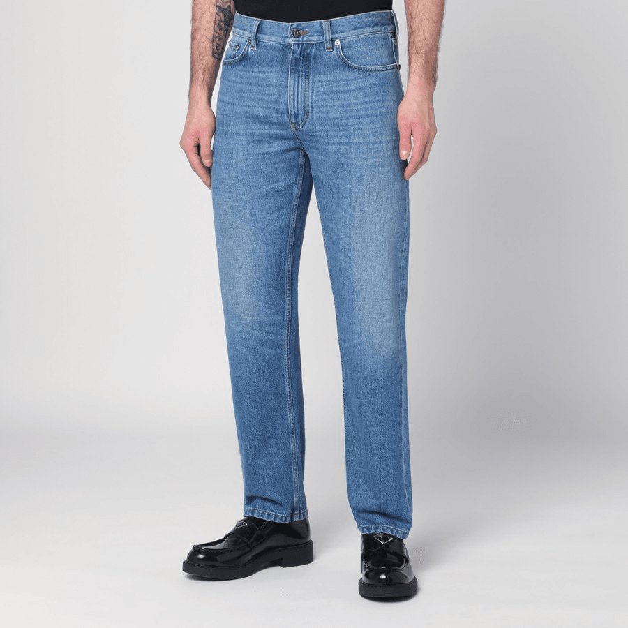 ZEGNA SLIM FIT VINTAGE HOUSE COTTON DENIM