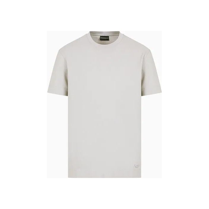 EMPORIO ARMANI JACQUARD JERSEY T-SHIRT - Yooto