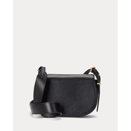 Load image into Gallery viewer, RALPH LAUREN Polo ID Calfskin Mini Saddle Bag
