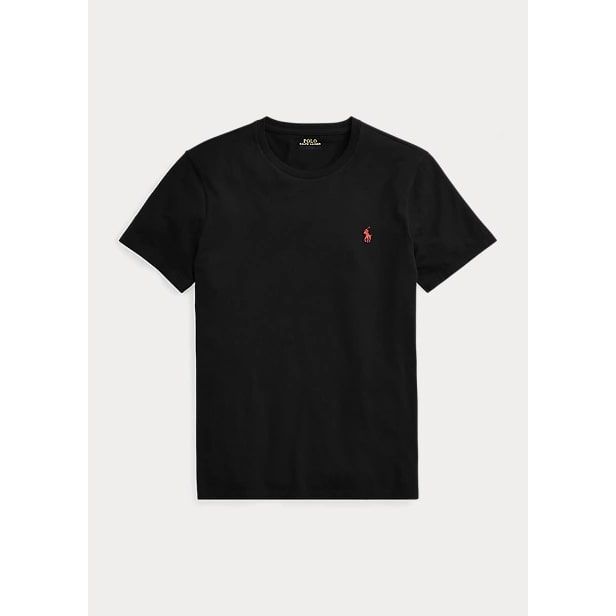 POLO RALPH LAUREN CUSTOM SLIM FIT JERSEY CREWNECK T-SHIRT