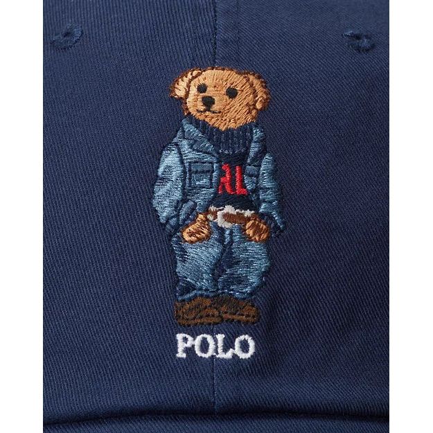 RALPH LAUREN Polo Bear Cotton Twill Ball Cap