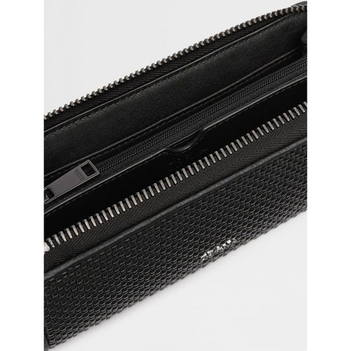 Load image into Gallery viewer, ZEGNA BLACK PELLETESSUTA™ LEATHER CONTINENTAL PHONE WALLET
