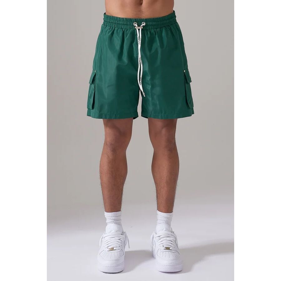 AZAT MARD GREEN SWIM SHORTS - Yooto