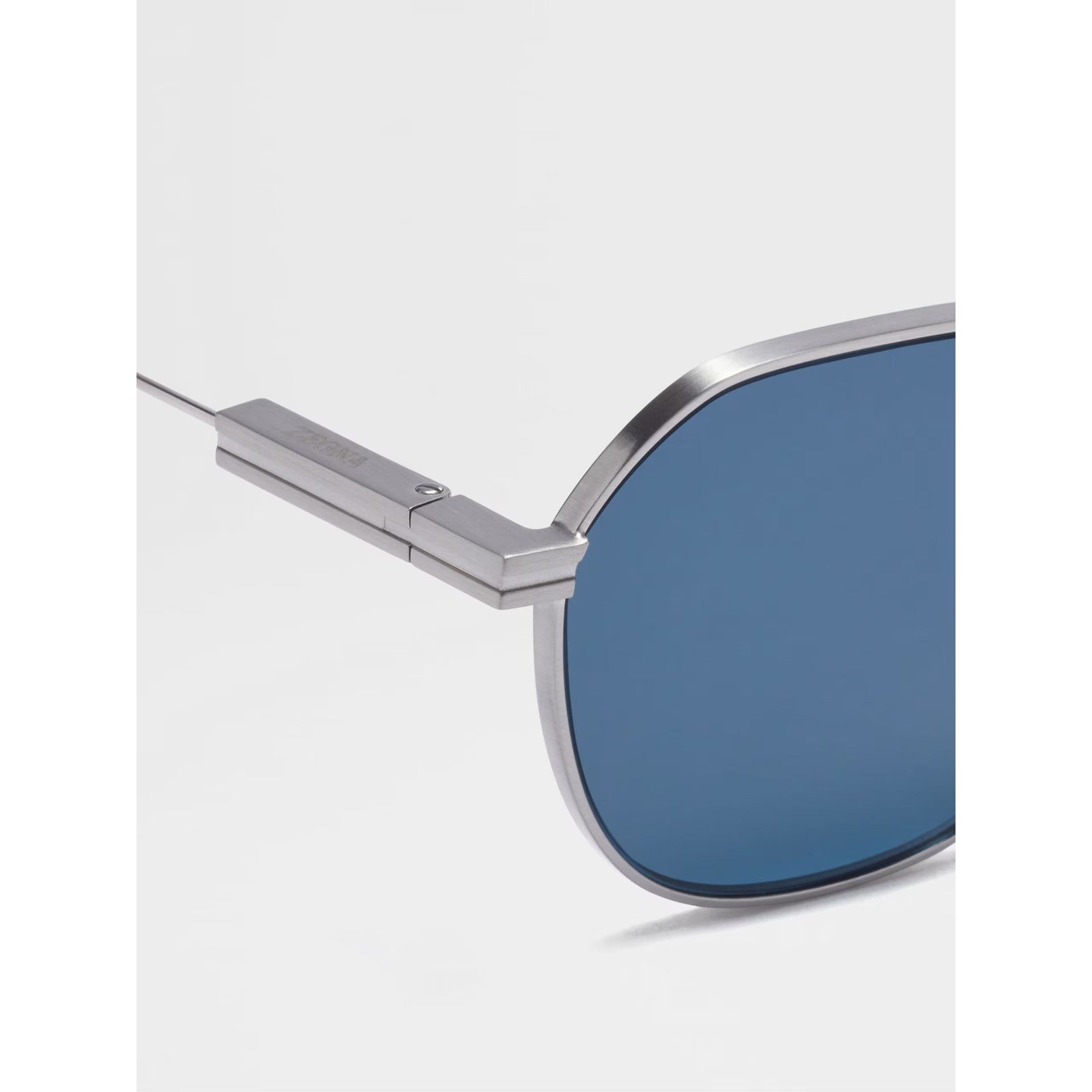 ZEGNA PALLADIUM METAL SUNGLASSES