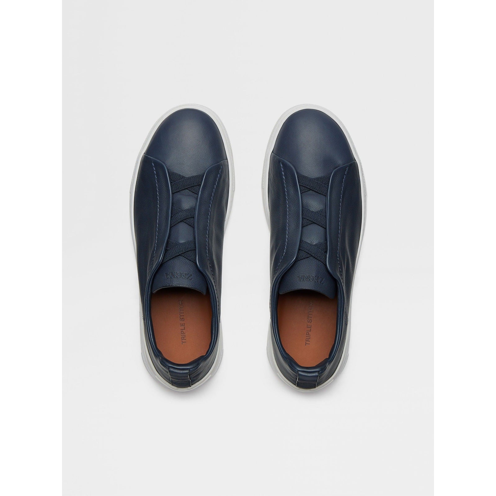 ZEGNA SECONDSKIN TRIPLE STITCH™ SNEAKERS