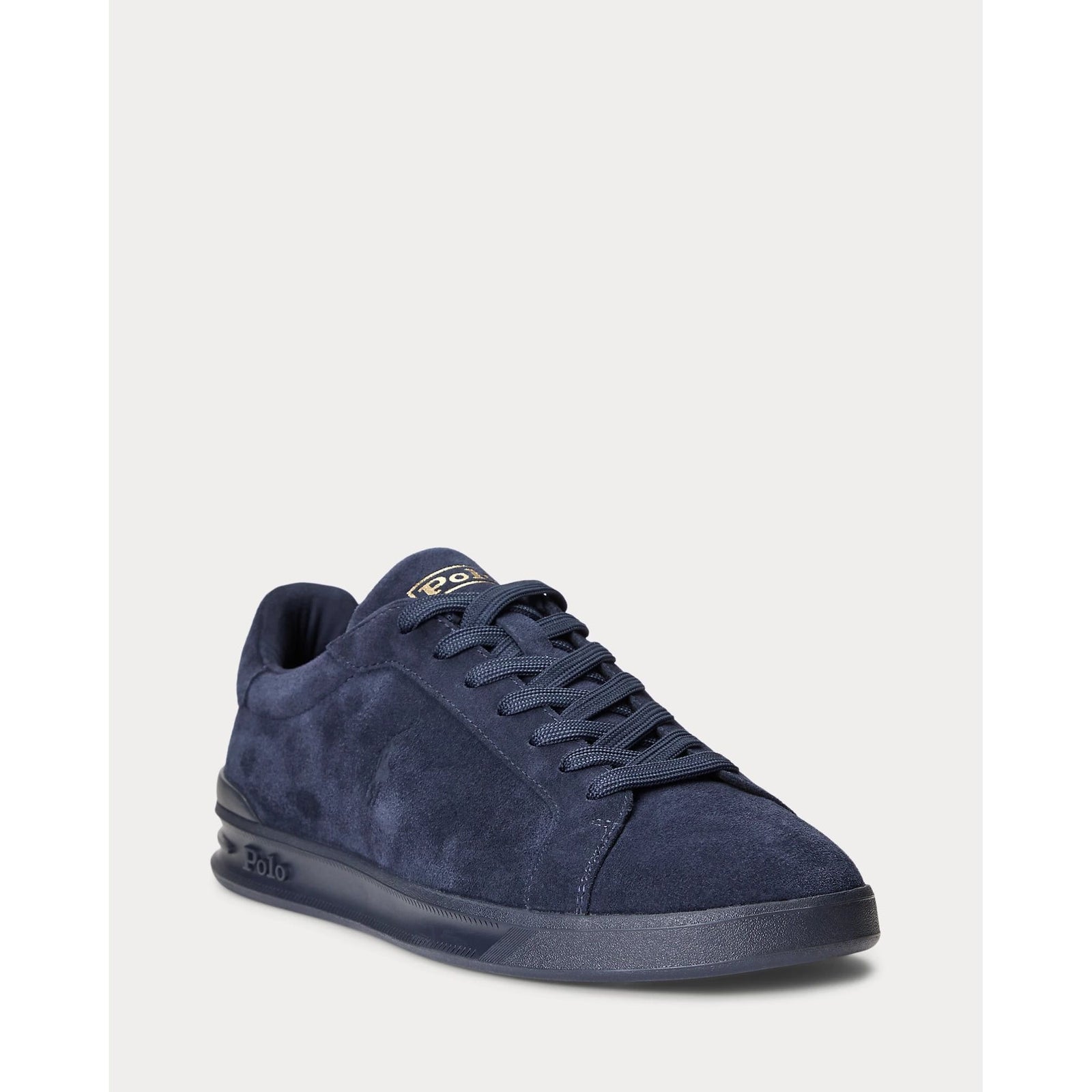 RALPH LAUREN Heritage Court II Suede Trainer