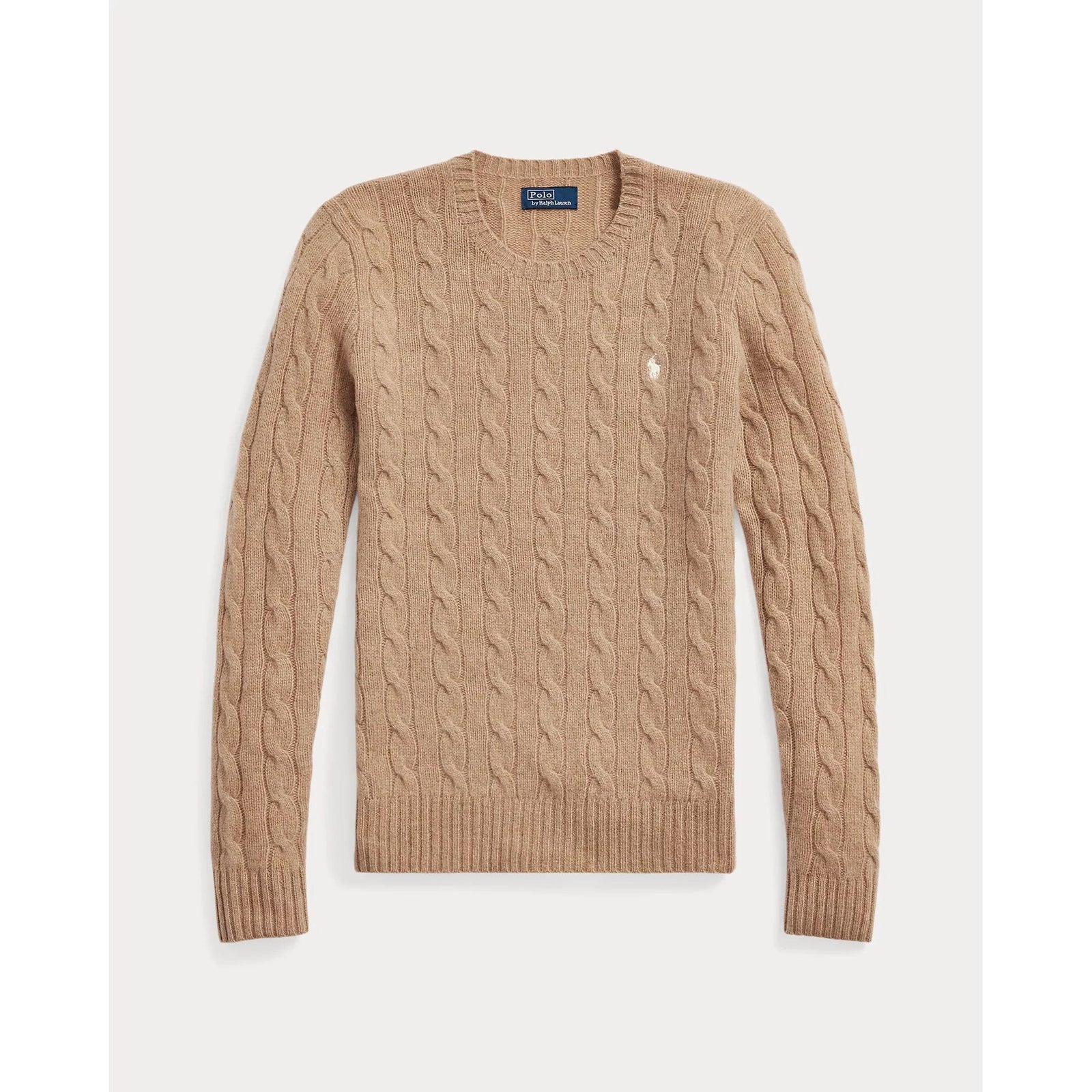 RALPH LAUREN Cable-Knit Wool-Cashmere Jumper