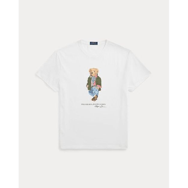 RALPH LAUREN Classic Fit Polo Bear Jersey T-Shirt