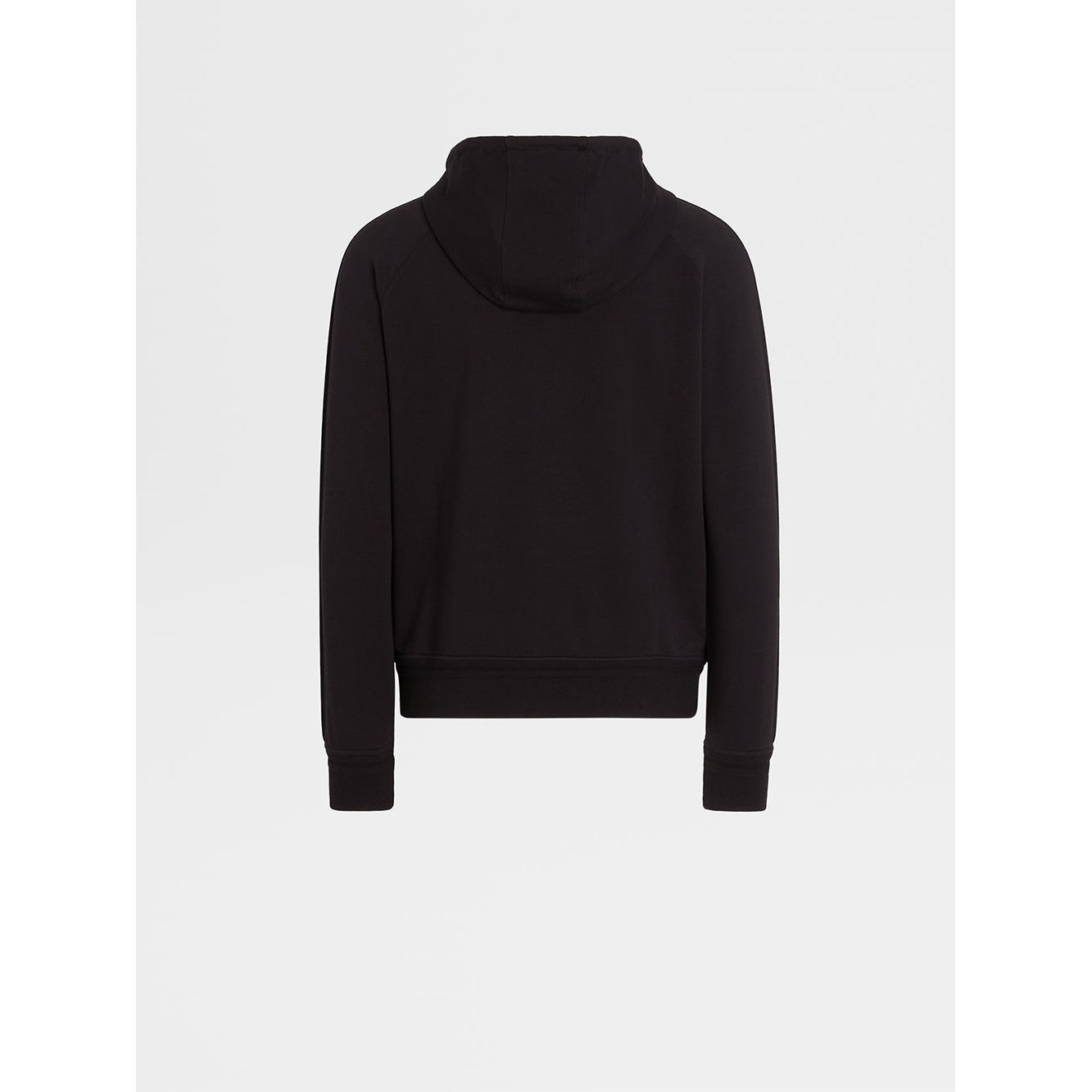 ZEGNA STRETCH COTTON HOODIE